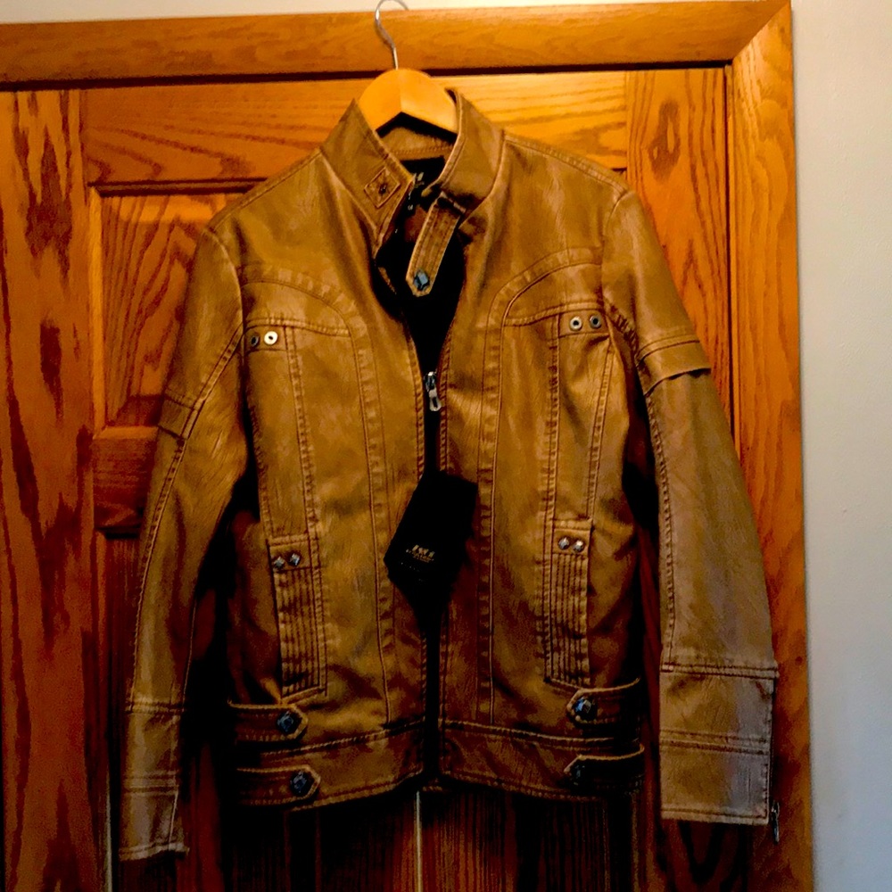 Ladies leather jacket